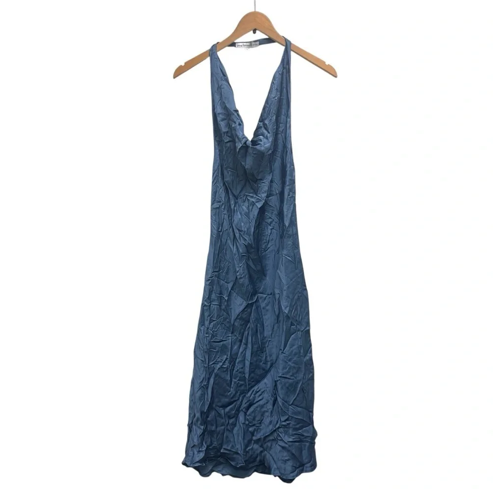 Young Fabulous & Broke Rebel Satin Halter Dress